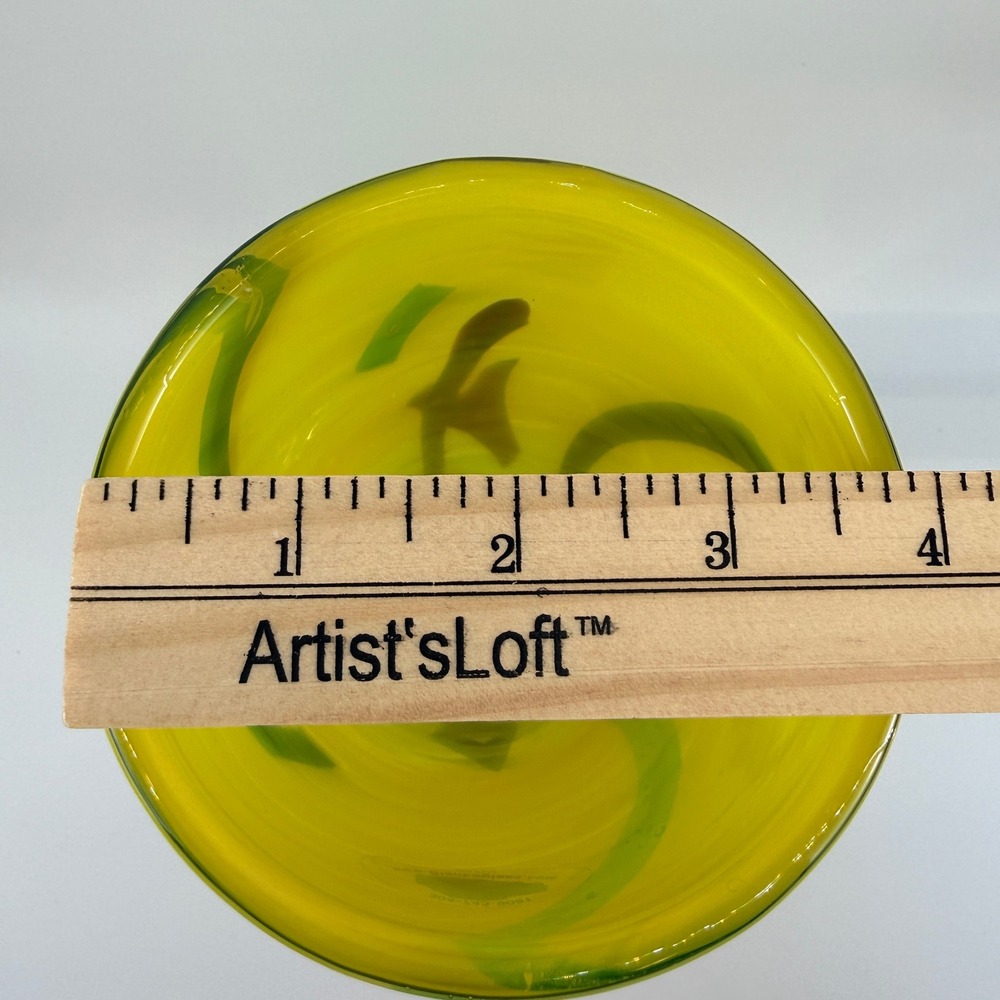 HTF Blenko 2704 Opaque Cylinder Vase Double Signed Richard Blenko 2005 - Picture 11 of 11